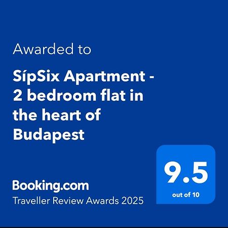 Sipsix Apartment - Modern 2 Bedroom Newly Renovated Flat With Ac In Budapest City Centre Extérieur photo